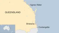 Sekolah di Queensland, Australia ditutup massal akibat ancaman banjir bandang pasca-Topan Debbie. (BBC)