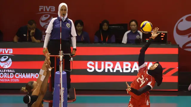 Chelsa Berliana Nurtomo - Timnas Voli Putri Indonesia U-21 - Kejuaraan Dunia Voli Putri U-21 2025 - Bola Voli