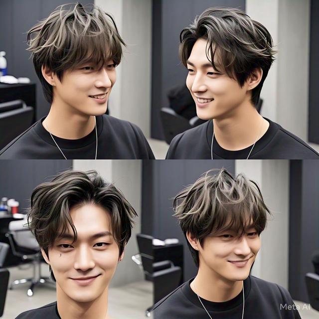 Messy Hair Model Rambut Pria Korea Terbaru 2025