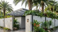 6 Inspirasi Carport dengan Rain Garden untuk Mengurangi Genangan Air Hujan, Cantik dan Fungsional