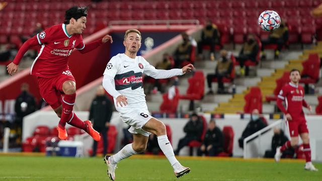 Diogo Jota Bawa Liverpool Hajar Midtjylland di Stadion Anfield