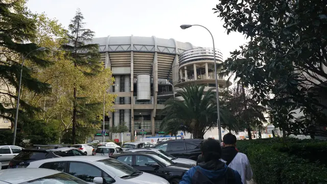 Markas Real Madrid, Santiago Bernabeu tengah direnovasi