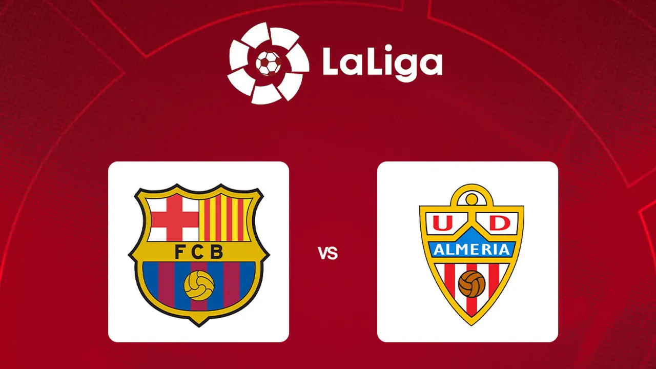 Liga Spanyol - Barcelona Vs Almeria