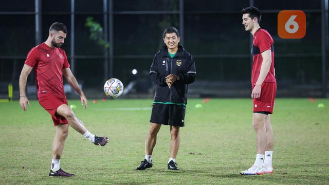 Latihan Timnas Indonesia Menjelang Laga FIFA Matchday Melawan Burundi