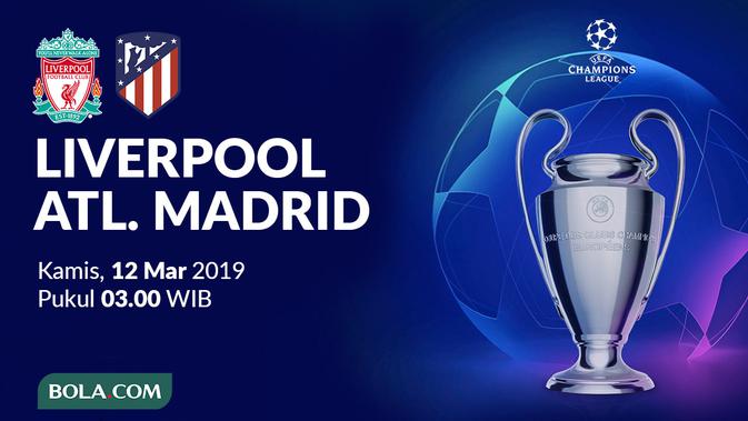 Link Live Streaming Sctv Liga Champions Liverpool Vs Atletico Madrid Exclusive Di Vidio Bola Liputan6 Com