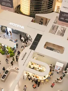 MODENA menghadirkan NEXTHOME by MODENA, sebuah instalasi berskala besar di Main Atrium Senayan City, Jakarta.