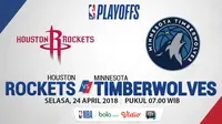 Houston Rockets Vs Minnesota Timberwolves_Game 4 (Bola.com/Adreanus Titus)