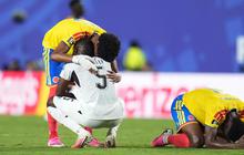 FOTO: Kolombia Menang Tipis dan Lolos ke Babak 16 Besar