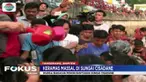 Tidak hanya anak-anak, kalangan orang tua pun ikut dalam tradisi yang sudah diadakan sejak puluhan tahun yang lalu.
