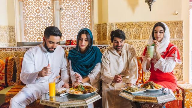Ilustrasi buka puasa bersama