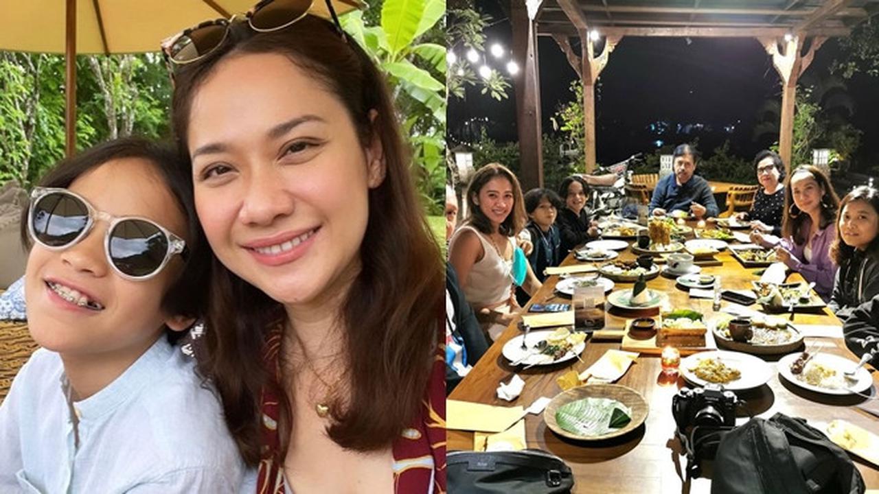 6 Gaya Liburan Akhir Tahun BCL di Magelang, Bersama Keluarga Besar