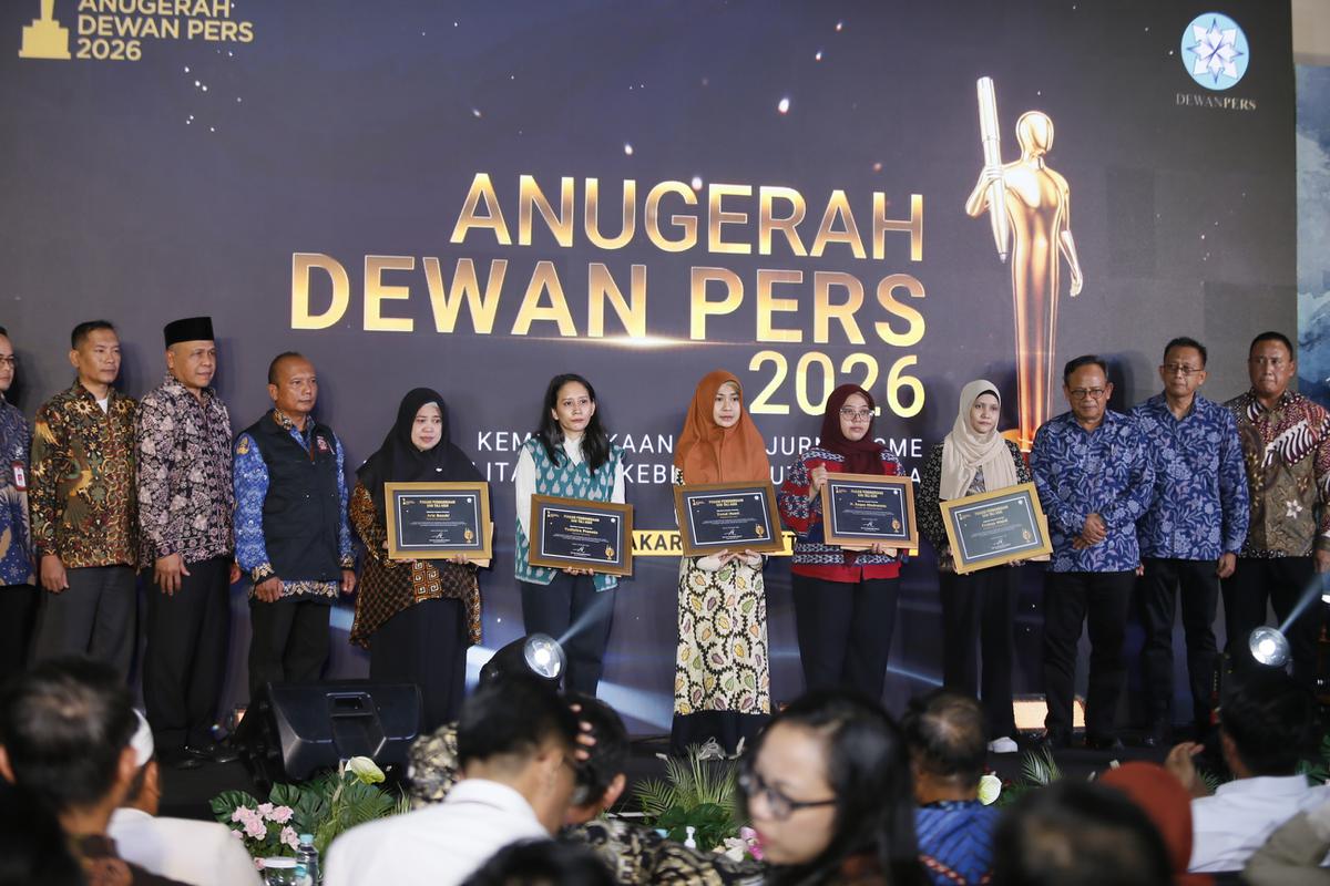 Anugerah Dewan Pers 2026 Beri Penghormatan kepada Lima Jurnalis Hilang Kontak