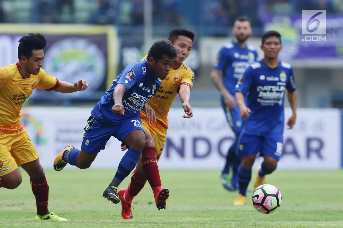 Laga Pembuka Piala Presiden 2018, Persib Unggul Atas Sriwijaya FC