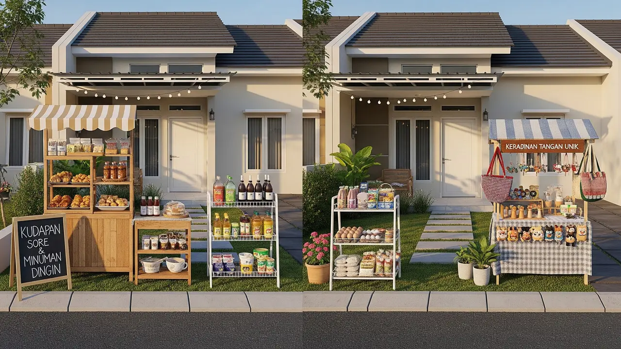 Ide Jualan Depan Rumah Type 45