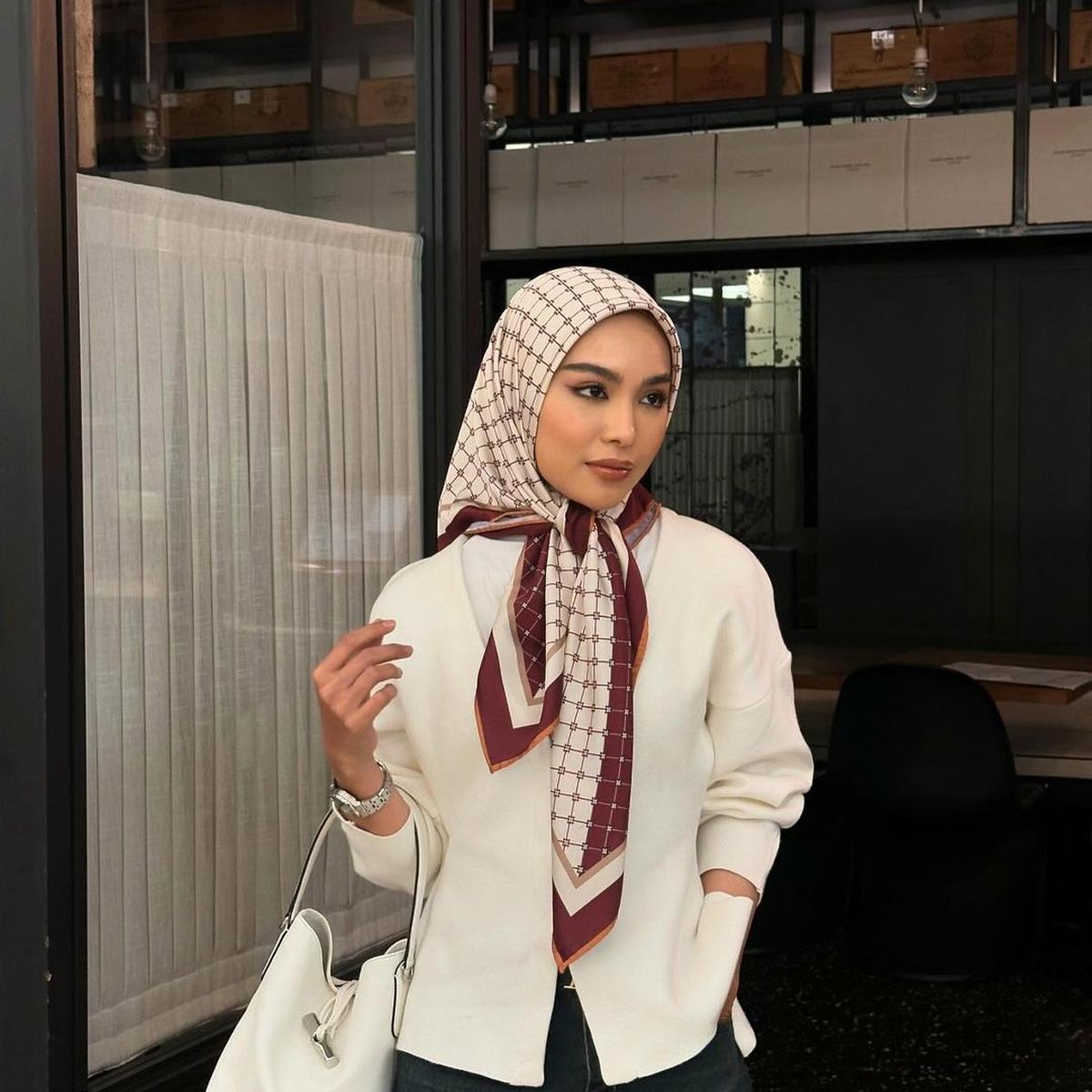 hijab ala seleb malaysia