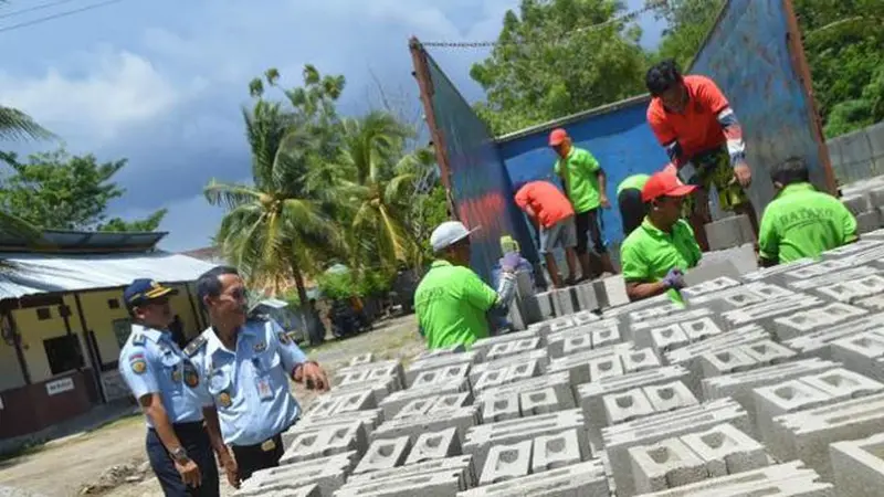 Lapas Gorontalo Programkan Pelatihan Kerja Bagi Napi