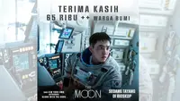 Film The Moon yang Dibintangi D.O EXO Resmi Tayang di Indonesia Sejak Rabu 9 Agustus 2023. Tiga Hari Sejak Perilisannya, Film The Moon Berhasil Mengantongi Jumlah Penonton Sebanyak 65.000 (twitter.com/CBIpictures)
