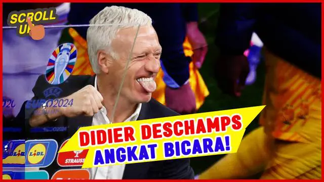 Berita video Scroll Up kali ini membahas tentang pelatih Timnas Prancis, Didier Deschamps, yang tanggapi kritikan yang menyebut permainan Prancis di Euro 2024 membosankan.