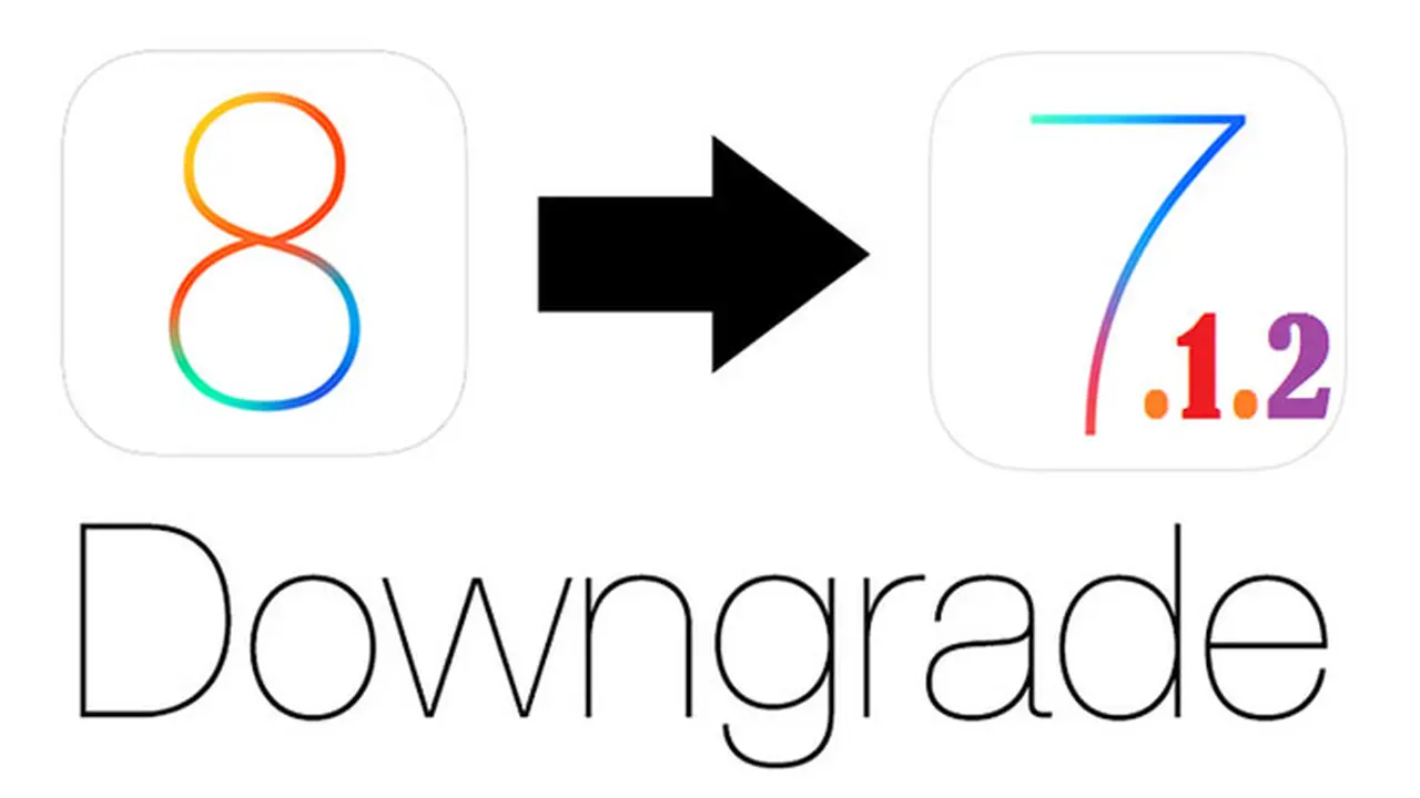 Begini Cara Downgrade iOS 8 ke iOS 7.1.2 