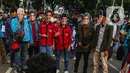 Massa pendukung Prabowo-Gibran juga berharap MK dapat membuat keputusan tanpa intervensi dari berbagai pihak luar. (Liputan6.com/Angga Yuniar)