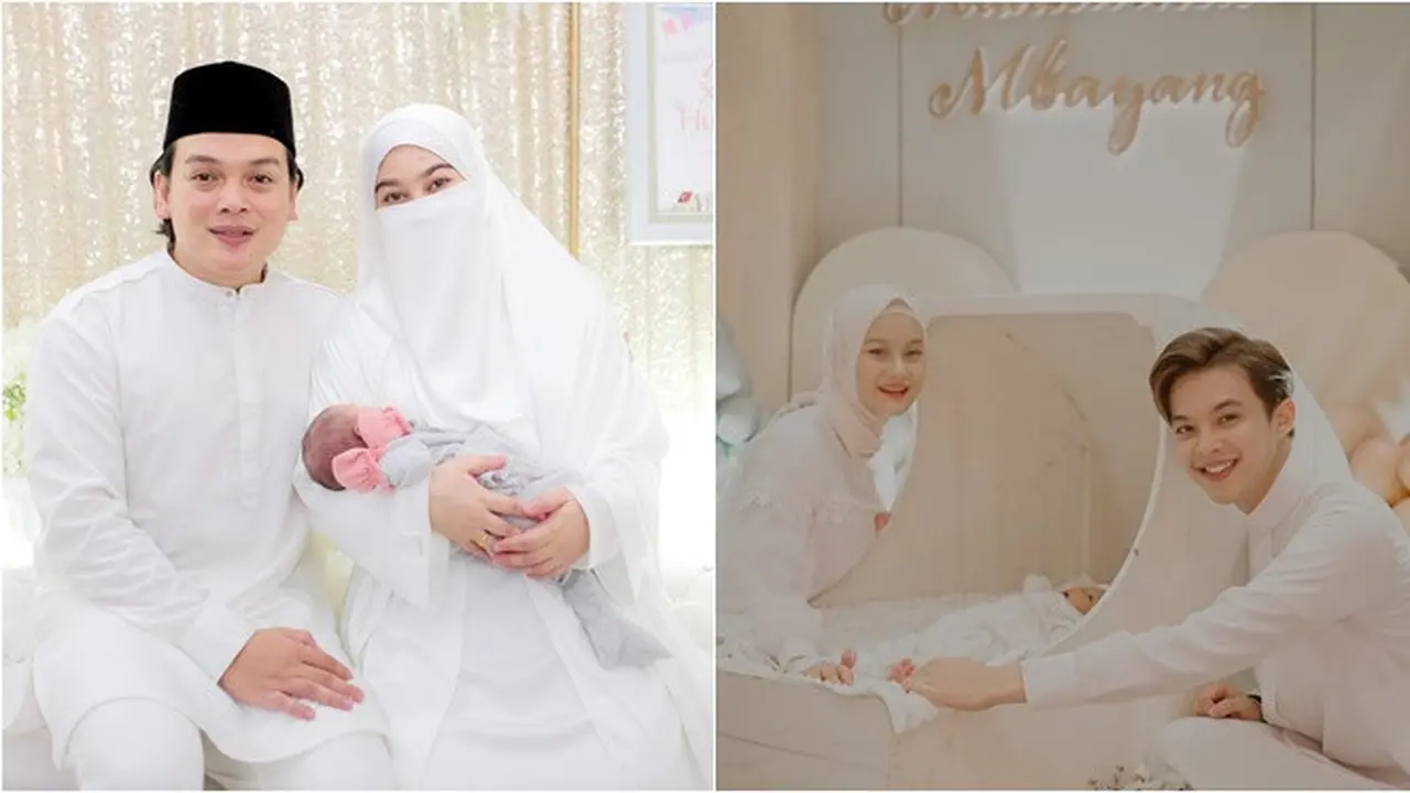 Potret 7 Akikah Anak Pertama Artis di Tahun 2021, Penuh Kebahagiaan