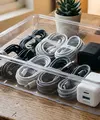 Cara Menata Kabel Elektronik agar Rumah Tidak Terlihat Berantakan Tanpa Kabel Menjuntai. (AI Generated)