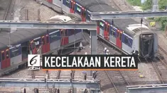 Kereta MTR Hong Kong yang jarang mengalami gangguan hari ini tergelincir. Kecelakaan ini menyebabkan satu penumpang terluka dan ratusan lainnya terpaksa turun dari kereta.