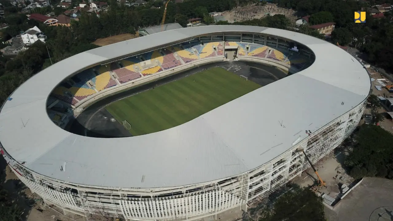 Penampakan Megahnya Stadion Manahan Solo