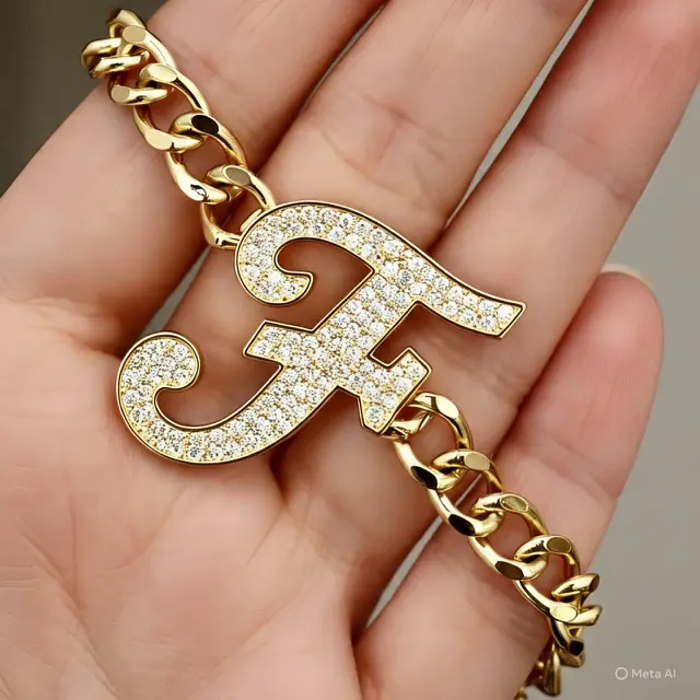 Model Gelang Inisial Nama