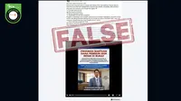 Cek Fakta: Tidak Benar Video Purbaya Umumkan Program Bantuan Dana Pensiun