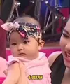 Bilqis lahir pada tahun 2013 dan sosoknya menjadi sorotan sejak hadir ke dunia. Ini adalah potret Bilqis di usia 6 bulan yang sempat dibangikan Ayu di Instagram. [Foto: Instagram Stories/ayutingting92]