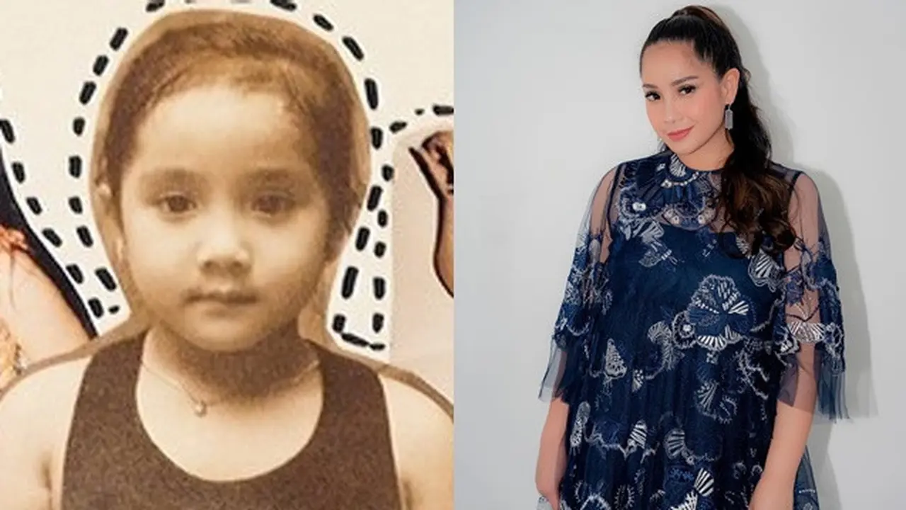 6 Potret Masa Kecil Nagita Slavina, Disebut Mirip Banget Rafathar