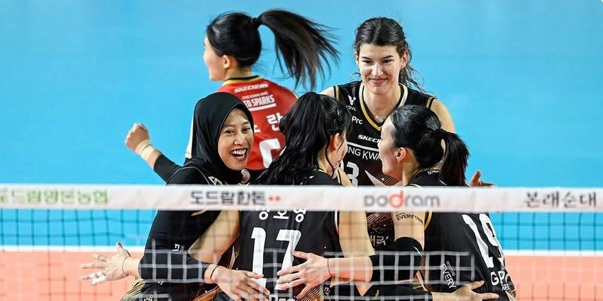 Hasil Korean V League 2024/25: Jamu AI Peppers, Megawati Antarkan Red Sparks Raih 13 Kemenangan Beruntun
