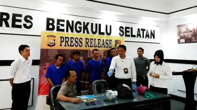 Didepan Suami, Warga Bengkulu Selatan Diperkosa 4 Pria