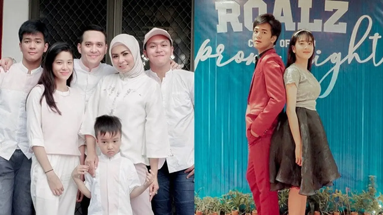 Beranjak Remaja, Ini 6 Potret Anak Kembar Sepasang Fadli Akhmad yang Makin Menawan