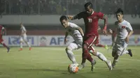 Indonesia Vs Vietnam (Liputan6.com/Boy Harjanto)
