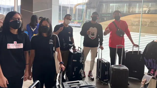 Skuad Bulutangkis Indonesia Pulang ke Tanah Air