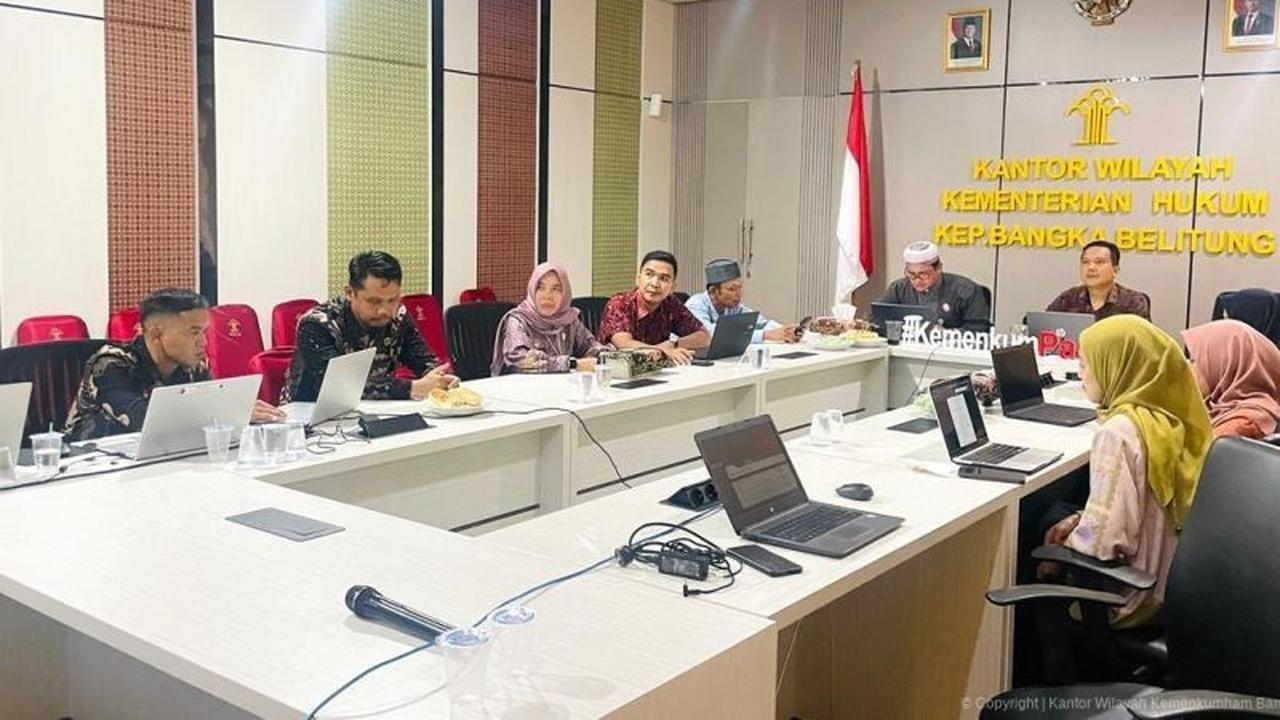 Fakta Unik: Kemenkumham Babel Harmonisasi Tiga Raperbup Belitung, Demi Hukum yang Selaras dan Adil!