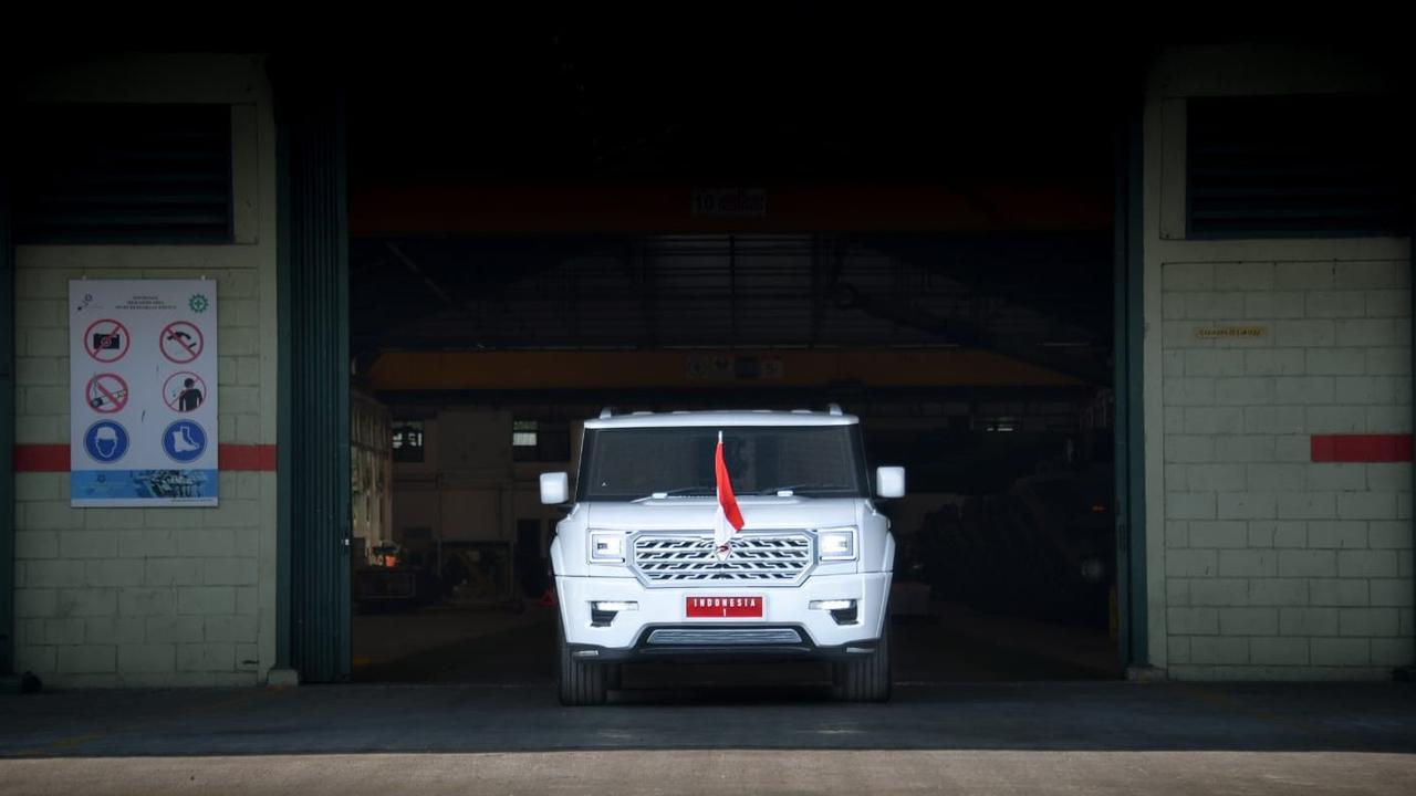 8 Fakta Mobil Maung Garuda Berpelat 'Indonesia 1' yang Digunakan Prabowo,  Punya Mesin Berdaya 199 Daya Kuda