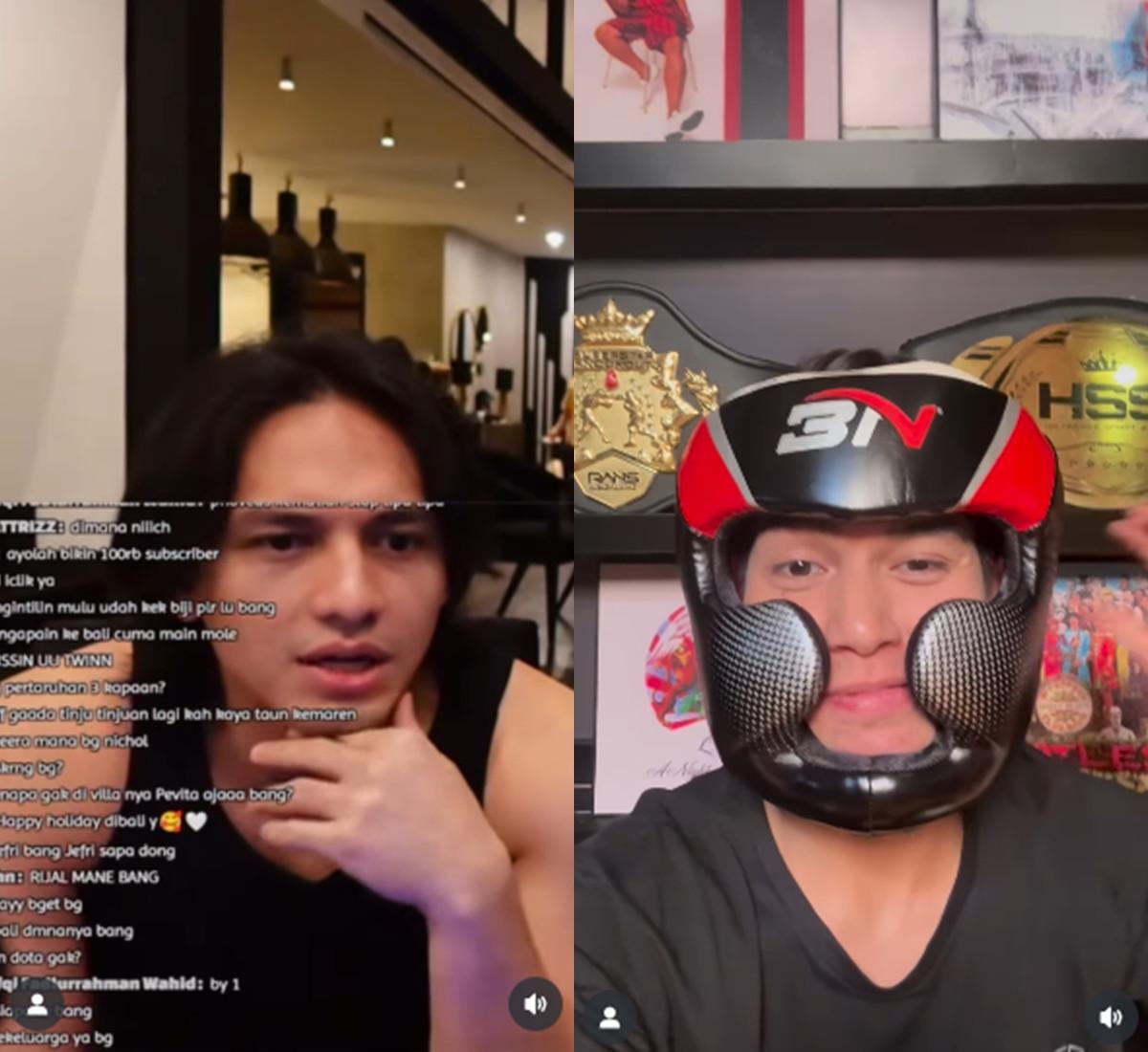 Jefri Nichol Tantang Tinju Tanpa Pelindung Kepala, Ini Tanggapan El Rumi