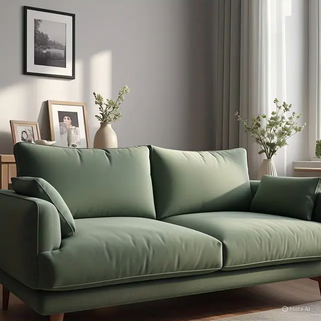Tips Menata Sofa Warna Hijau, Ruang Tamu Jadi Lebih Hidup