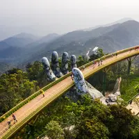 Golden Bridge in Da Nang. Dok. Vietjet