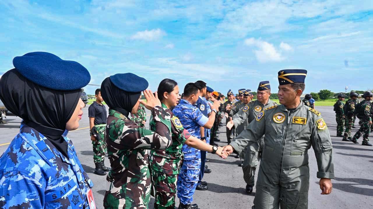 FOTO: Latihan Udara Gabungan MOT 2025 Resmi Ditutup, TNI AU Perkuat Kesiapan Tempur dan Sinergi Operasi