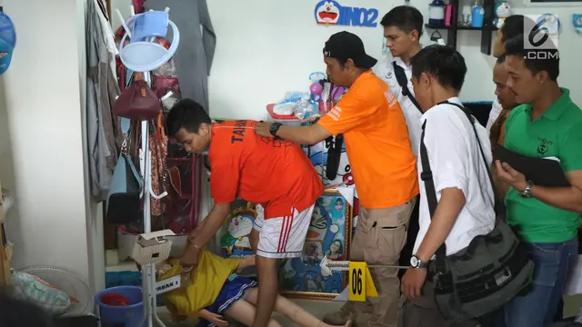 Polisi Gelar Rekonstruksi Pembunuhan Mampang