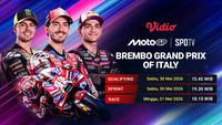 MotoGP Brembo Grand Prix of Italy: Jangan Sampai Ketinggalan Hanya di Vidio