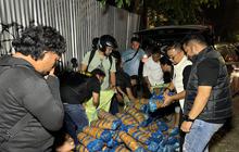 Momen Polisi Kejar-kejaran dengan Pembawa 93 Kg Ganja Siap Edar di Medan