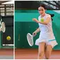 Artis main tenis (Sumber: Instagram/wulanguritno/yurayunita)