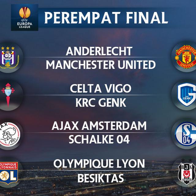Undian Liga Europa Manchester United Ditantang Anderlecht Dunia Bola Com