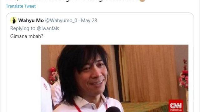 Tanggapan Iwan Fals atas terpilihnya Abdee Slank Sebagai Komisaris Telkom