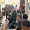 Orangtua antre di Bimbel Exist Gayam (Foto: X @praptyaraa)